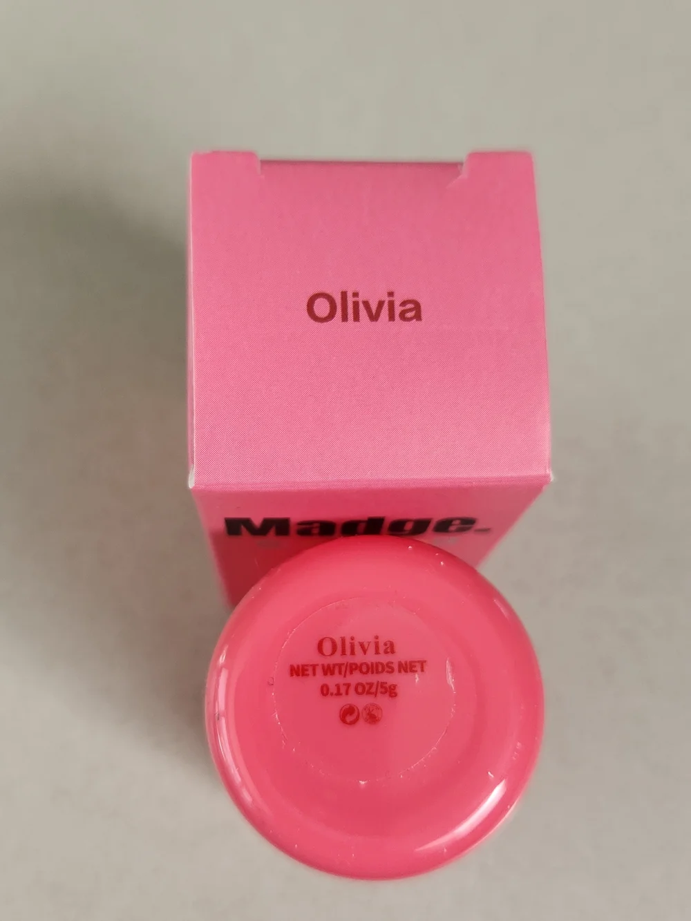 Madge Glow And Go 3-IN-1 Lip Cheek Tint -OLIVIA **NEW